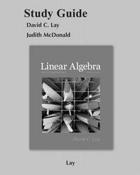 Student Study Guide for Linear Algebra and Its Applications