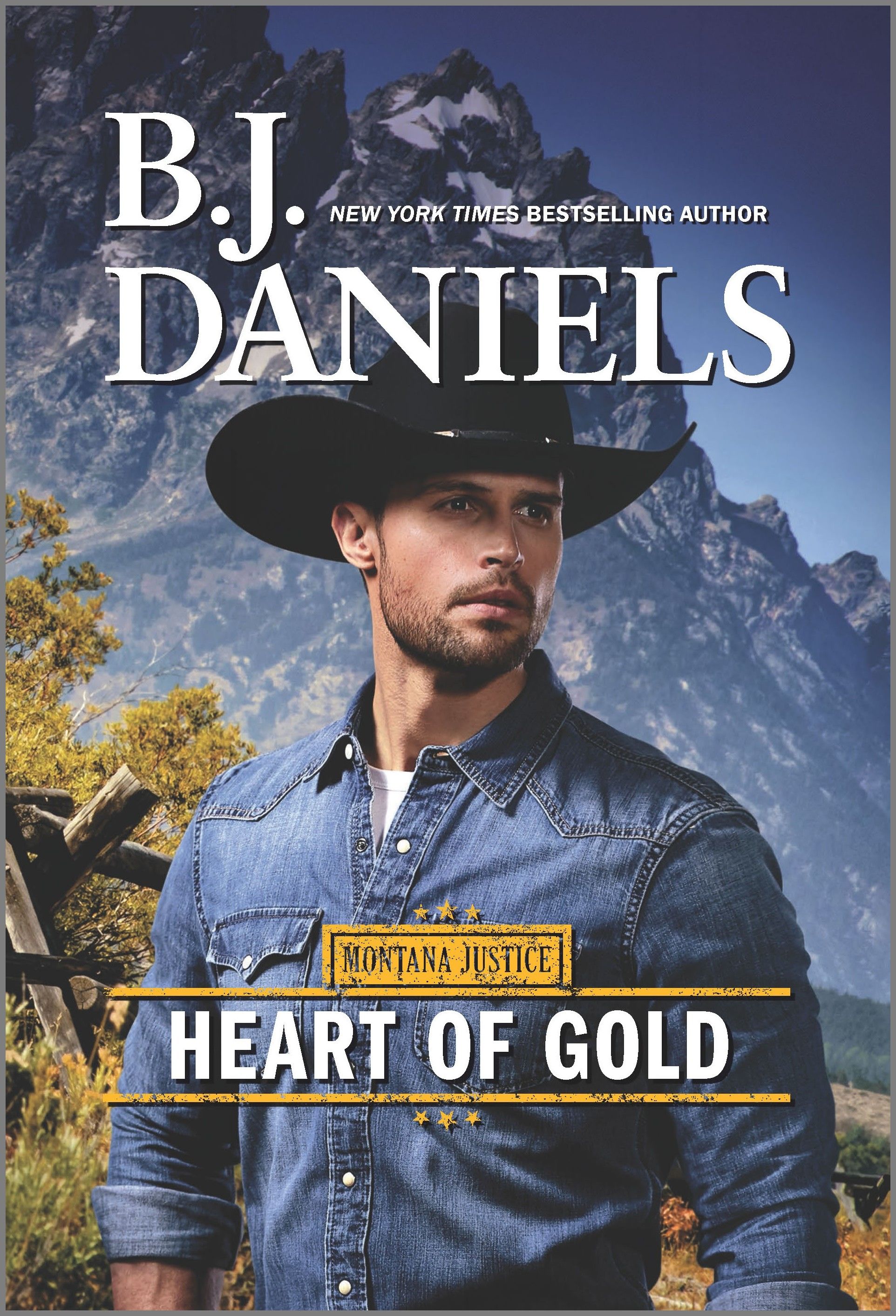 Heart of Gold A Novel (Montana Justice, 3) by B.J. Daniels Paperback