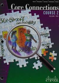 Core Connections Course 2, Volume 2, Student Edition