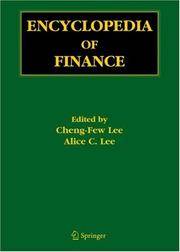 Encyclopedia Of Finance - Used Books