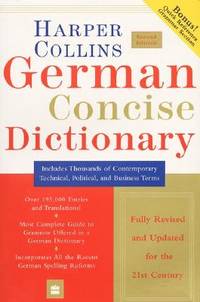 Collins German Concise Dictionary, 2e (HarperCollins Concise Dictionaries) (English and German...