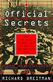 image of Official Secrets: What the Nazis Planned, What the British and Americans Knew