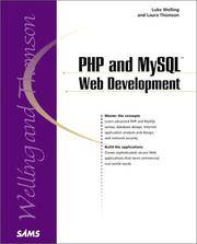 PHP and MySQL Web Development by Welling, Luke; Thomson, Laura