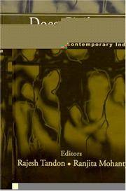 Does Civil Society Matter? by Editor-Rajesh Tandon; Editor-Ranjita Mohanty - 2003-08-18