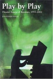 PLAY BY PLAY SOFTCOVER