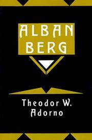 ALBAN BERG Master of the Smallest Link by Theodor W Adorno - 1997