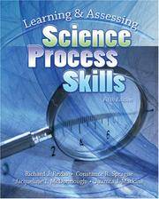 Learning And Assessing Science Process Skills by Richard J Rezba - 2007-01-17