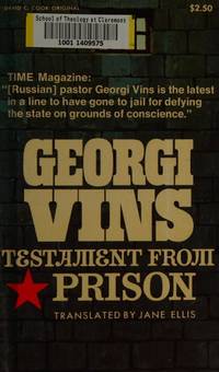 Testament From Prison by Georgi Vins - 1975-01-01