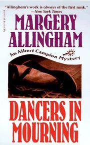 cover of Dancers in Mourning: An Albert Campion Mystery (Allingham, Margery)