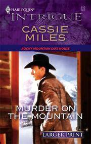 image of Murder On The Mountain (Harlequin Large Print Intrigue)