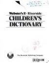 Webster's Ii-Riverside Children's Dictionary