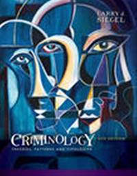 image of Criminology: Theories, Patterns and Typologies