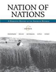 cover of Nation of Nations: A Narrative History of the American Republic