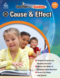 Carson Dellosa Cause and Effect Reading Comprehension 3rd Grade and 4th Grade Workbook, Passages...