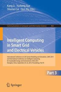 Intelligent Computing in Smart Grid and Electrical Vehicles: International Conference on Life...