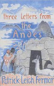 image of Three Letters From The Andes