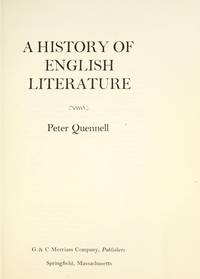 A History Of English Literature