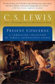 cover of Present Concerns