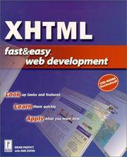 XHTML Fast & Easy Web Development W/CD