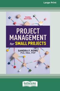 BIBLIO | Project Management for Small Projects, Third Edition: (16pt ...