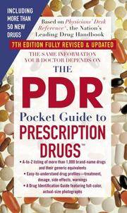 The Pdr Pocket Guide To Prescription Drugs