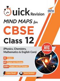 Quick Revision MINDMAPS for CBSE Class 12 Physics, Chemistry, Mathematics & English Core