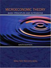 image of Microeconomic Theory: Basic Principles and Extensions