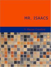 cover of Mr. Isaacs: A Tale of Modern India