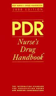 PDR -- Nurse's Drug Handbook -- 2000 Edition