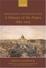 A History Of the Popes 1830-1914