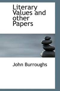 image of Literary Values and other Papers