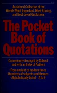 The Pocket Book of Quotations by Henry Davidoff