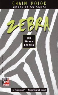 Zebra and Other Stories by Chaim Potok - 2000-09-12