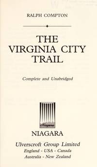 image of Virginia City Trail (Trail Drive (Large Print))