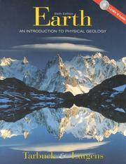 Earth and GEODE 2 CD Package (6th Edition) by Edward J. Tarbuck; Frederick K. Lutgens; Illustrator-Dennis Tasa - 2000-05-15