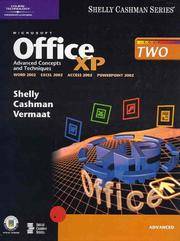 Microsoft Office XP: Advanced Concepts and Techniques