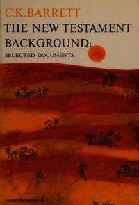 cover of The New Testament Background: Selected Documents