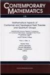 Mathematical Aspects of Conformal and Topological Field Theories and Quantum Groups: Ams-Ims-Siam...