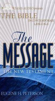 image of The Message: The New Testament