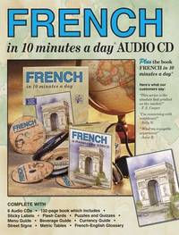 FRENCH in 10 minutes a day AUDIO CD: Language course for beginning and advanced study. Includes...