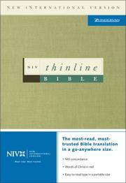 NIV Thinline Bible, Black