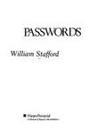 Passwords by William Stafford - Paperback - from Better World Books (SKU: GRP106474439)