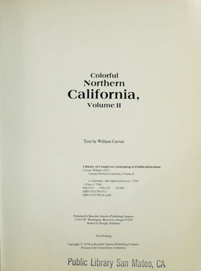 Colorful northern California, volume II by Robert D. Shangle