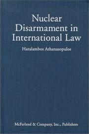 Nuclear Disarmament in International Law