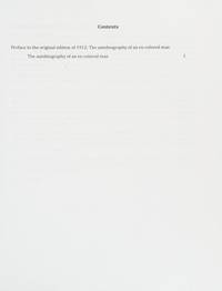 cover of The Autobiography of an Ex-Colored Man