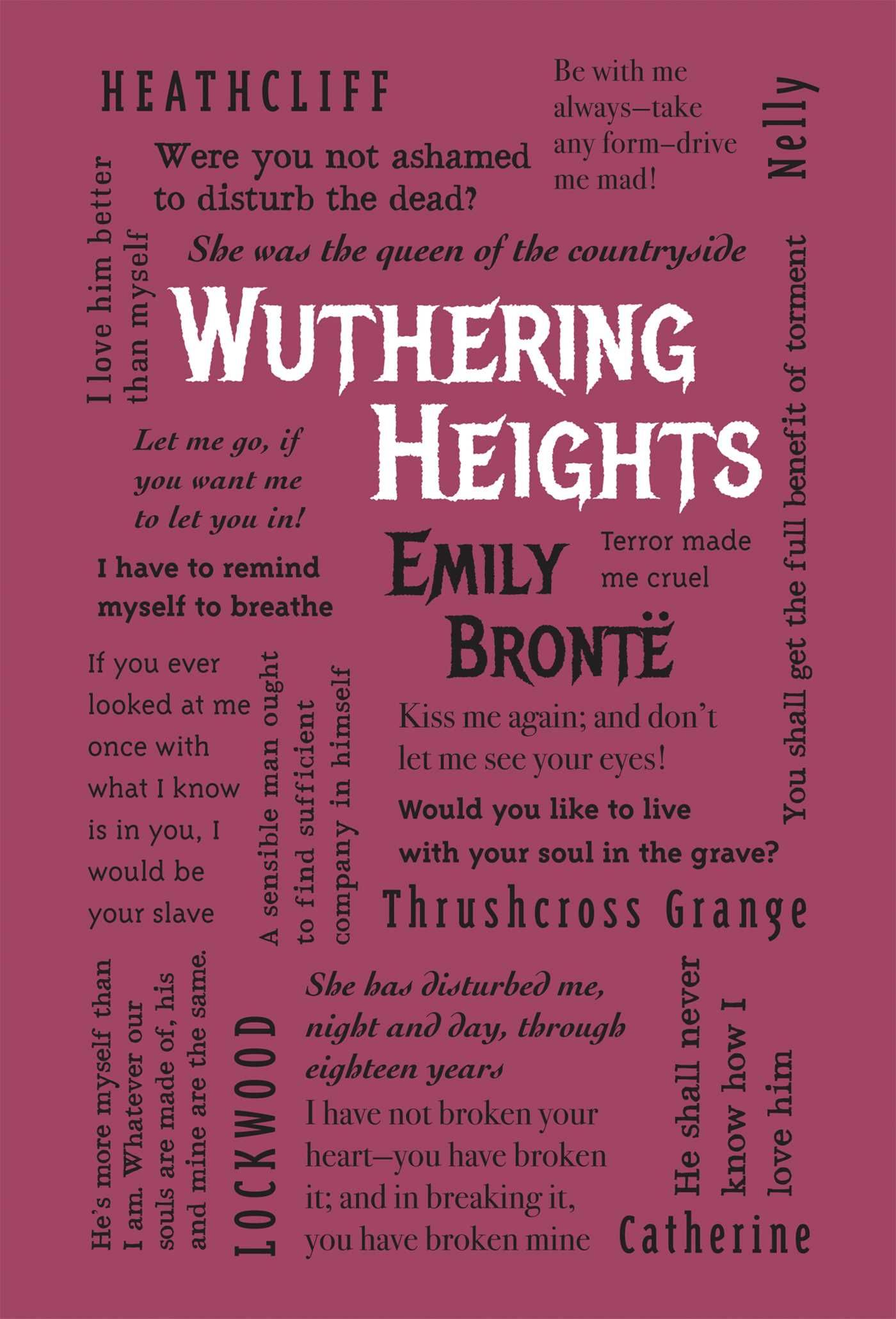 Wuthering Heights (Word Cloud Classics) by Emily Brontë Paperback