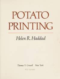 Potato printing by Helen R. Haddad - 1981