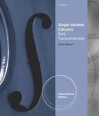 Single Variable Calculus (ISBN: 9780538498883)