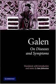 image of Galen: On Diseases and Symptoms