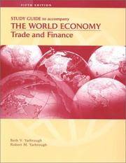image of The World Economy: Trade and Finance, Study Guide